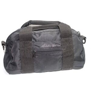 Eddie Bauer Nylon Golf Shoe Bag 14" Long, Zip Closure and Outside Pocket